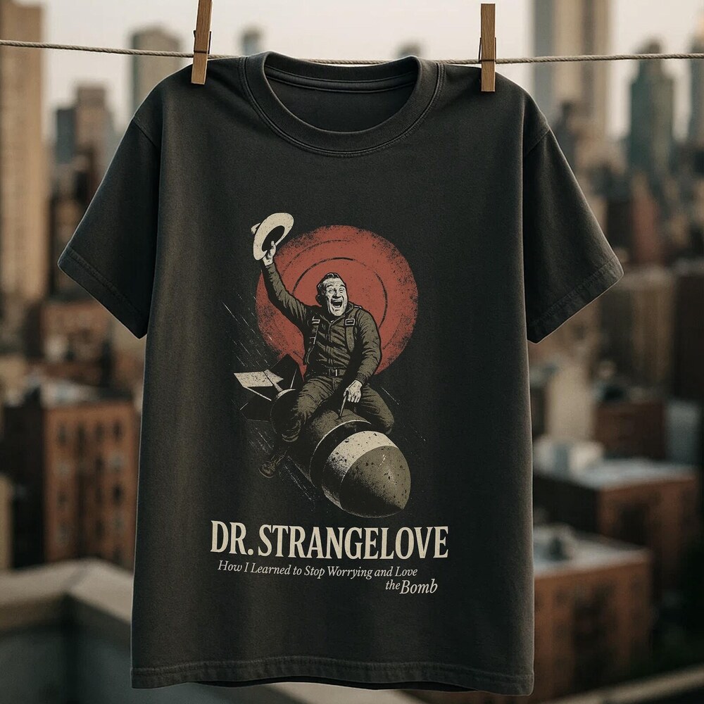 Dr Strangelove Tee, Retro Cold War Cinema